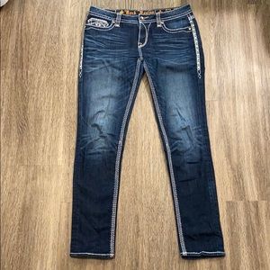 Rock Revival skinny jeans.